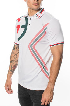 GGP-43 Dynamic Stripe Accent Polo