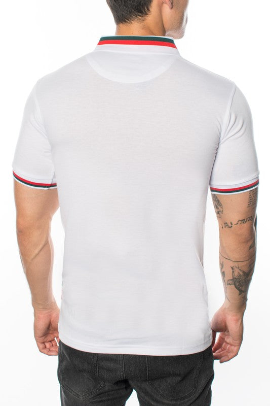 GGP-43 Dynamic Stripe Accent Polo