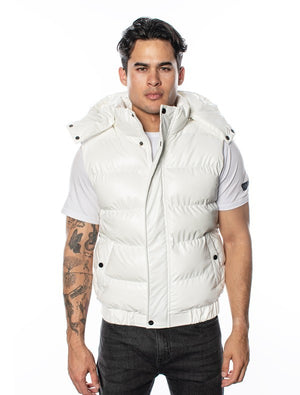 VP-11 Chic VIP Men's Vest with Detachable Hood - 6 PACK