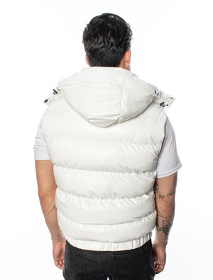 VP-11 Chic VIP Men's Vest with Detachable Hood - 6 PACK