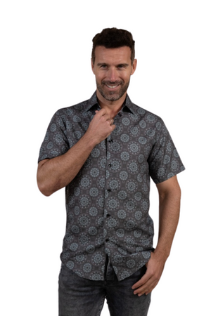 SSG22-137 Men's Printed Short Sleeve 8PK