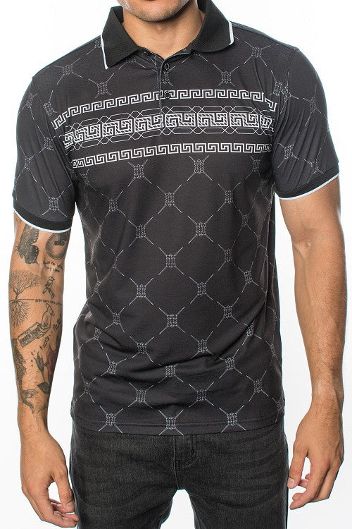 GGP-48 Lattice Luxe Polo