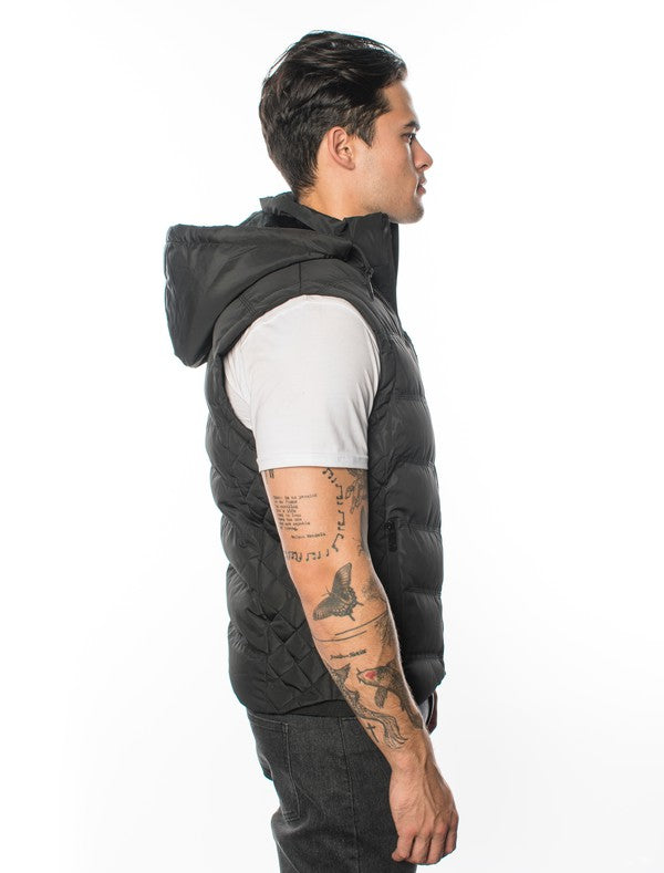 VP-1 VIP Essentials Men's Vest with Detachable Hood 6PACK