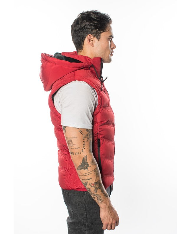 VP-1 VIP Essentials Men's Vest with Detachable Hood 6PACK