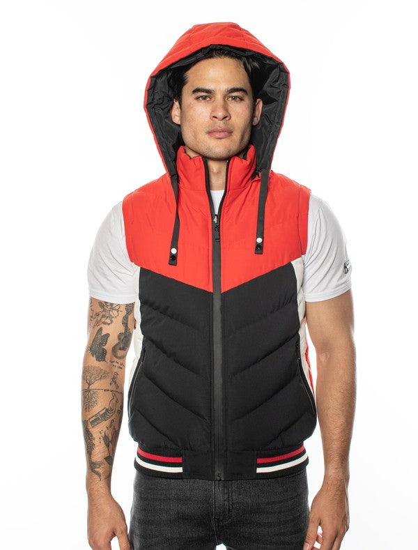 VP-10 Versatile VIP Men's Vest with Detachable Hood 6PACK