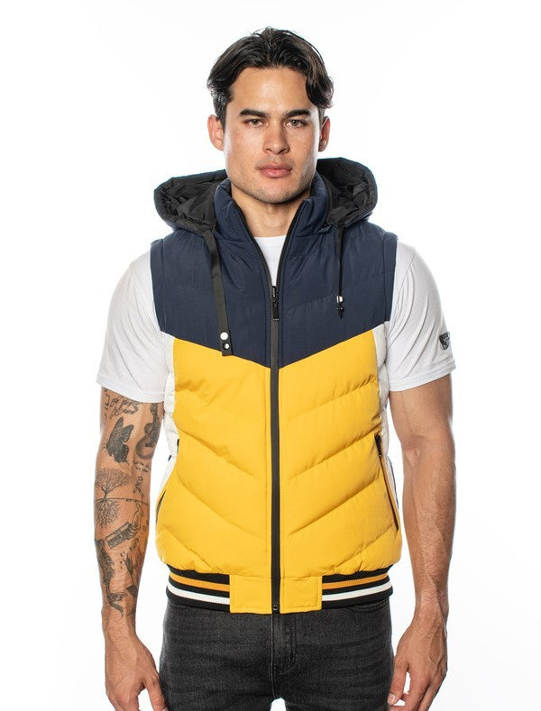 VP-10 Versatile VIP Men's Vest with Detachable Hood 6PACK