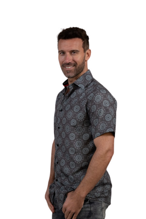 SSG22-137 Men's Printed Short Sleeve 8PK