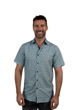 SSG22-133 Men's Printed Short Sleeve 8PK