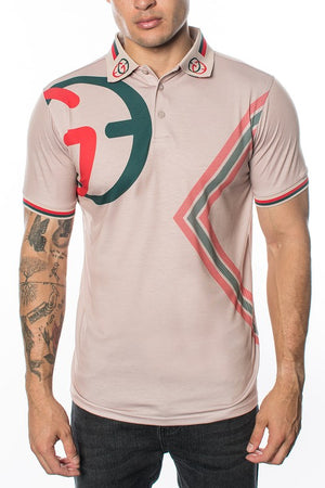 GGP-43 Dynamic Stripe Accent Polo