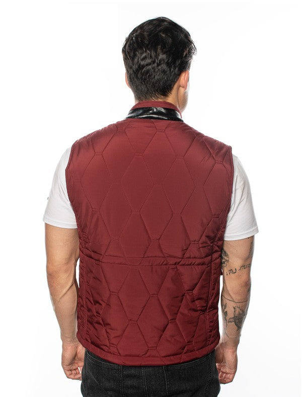 VP-7 Modern Chic VIP Collection Men's Polyester Vest - 6 PACK