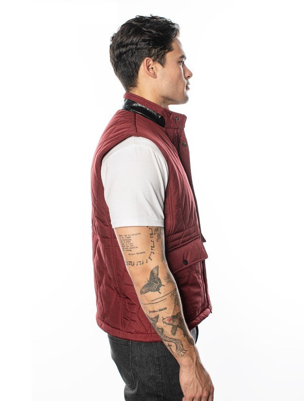 VP-7 Modern Chic VIP Collection Men's Polyester Vest - 6 PACK