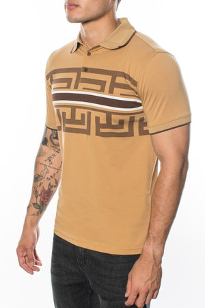 GGP-47 Maze Graphic Polo