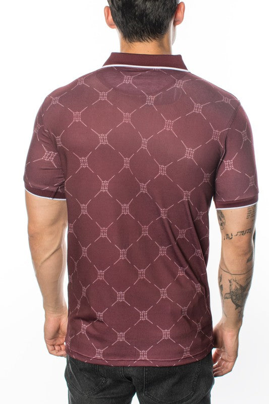 GGP-48 Lattice Luxe Polo