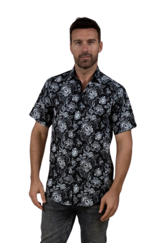 SSF22-19 Men's Printed Short Sleeve 8PK