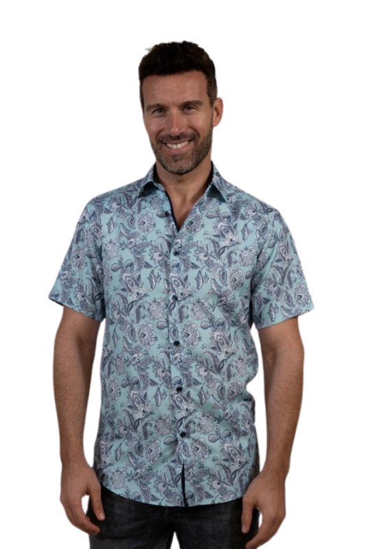 SSF22-20 Men's Printed Short Sleeve 8PK