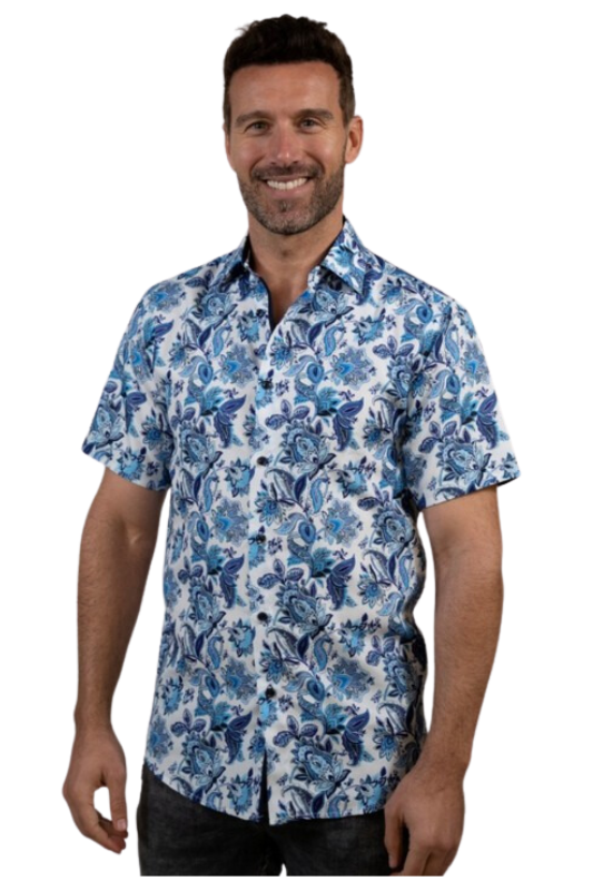 SSF22-26 Men's Printed Short Sleeve 8PK