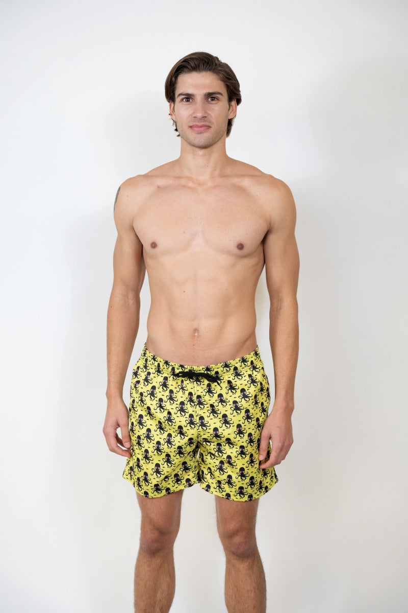 SS-1009 PRINTED SWIM SHORTS 12 PACK