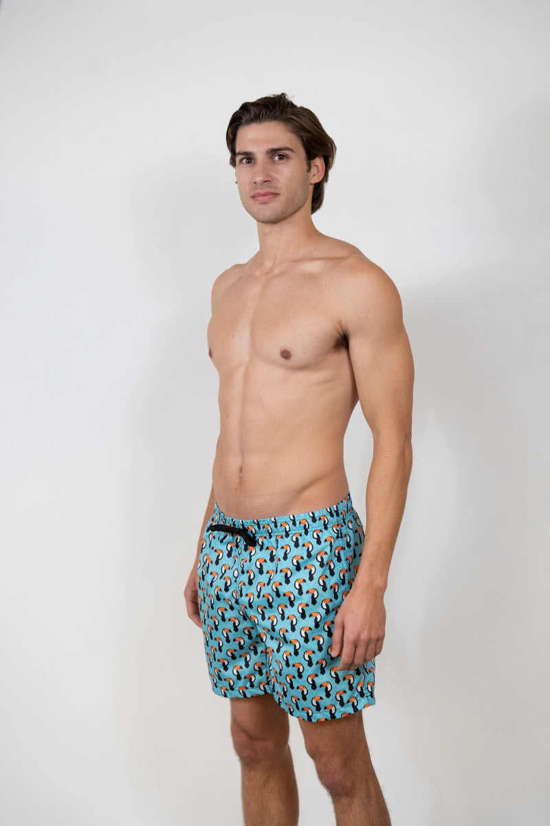 SS-1014 PRINTED SWIM SHORTS 12 PACK