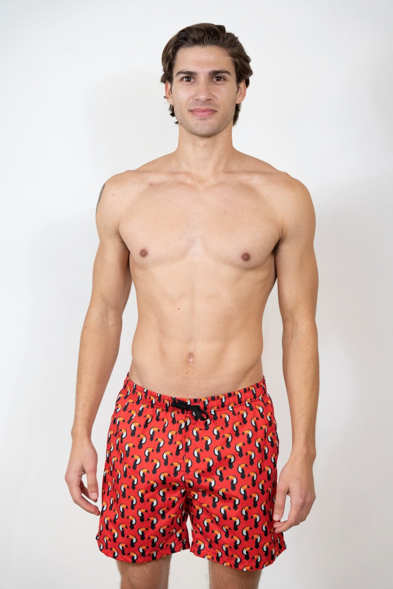 SS-1016 PRINTED SWIM SHORTS 12 PACK