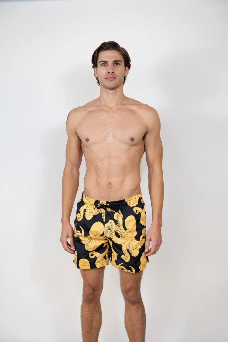 SS-1017 PRINTED SWIM SHORTS 12 PACK